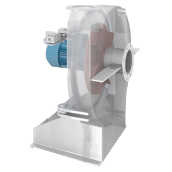 OBERA - Ventilateur centrifuge entrainement direct avec couvercle de volute pivotable MSE