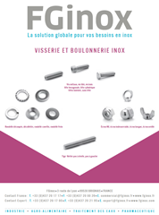 Visserie, boulonnerie et accastillages Inox