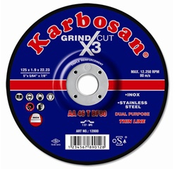 KARBOSAN FRANCE - Grind X3 Cut le disque 2 en 1 de Karbosan