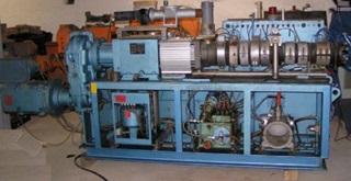 1 Extrudeuse double vis , coniques KRAUSS MAFFEI