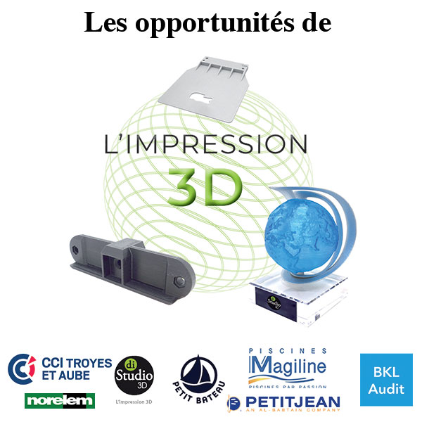 Témoignages des pros aubois qui utilisent l'impression 3D