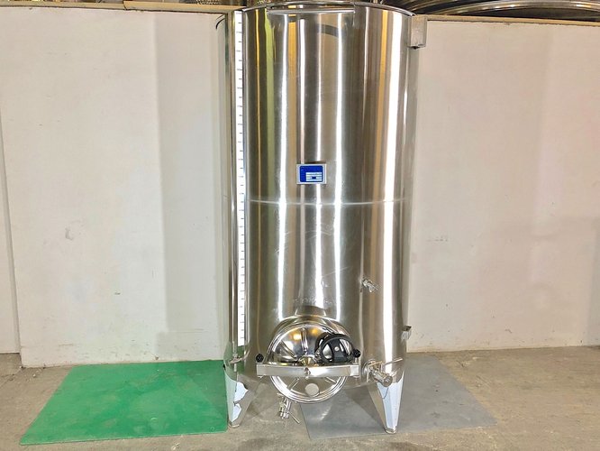 21.5 hl Cuve INOX 304 chapeau flottant