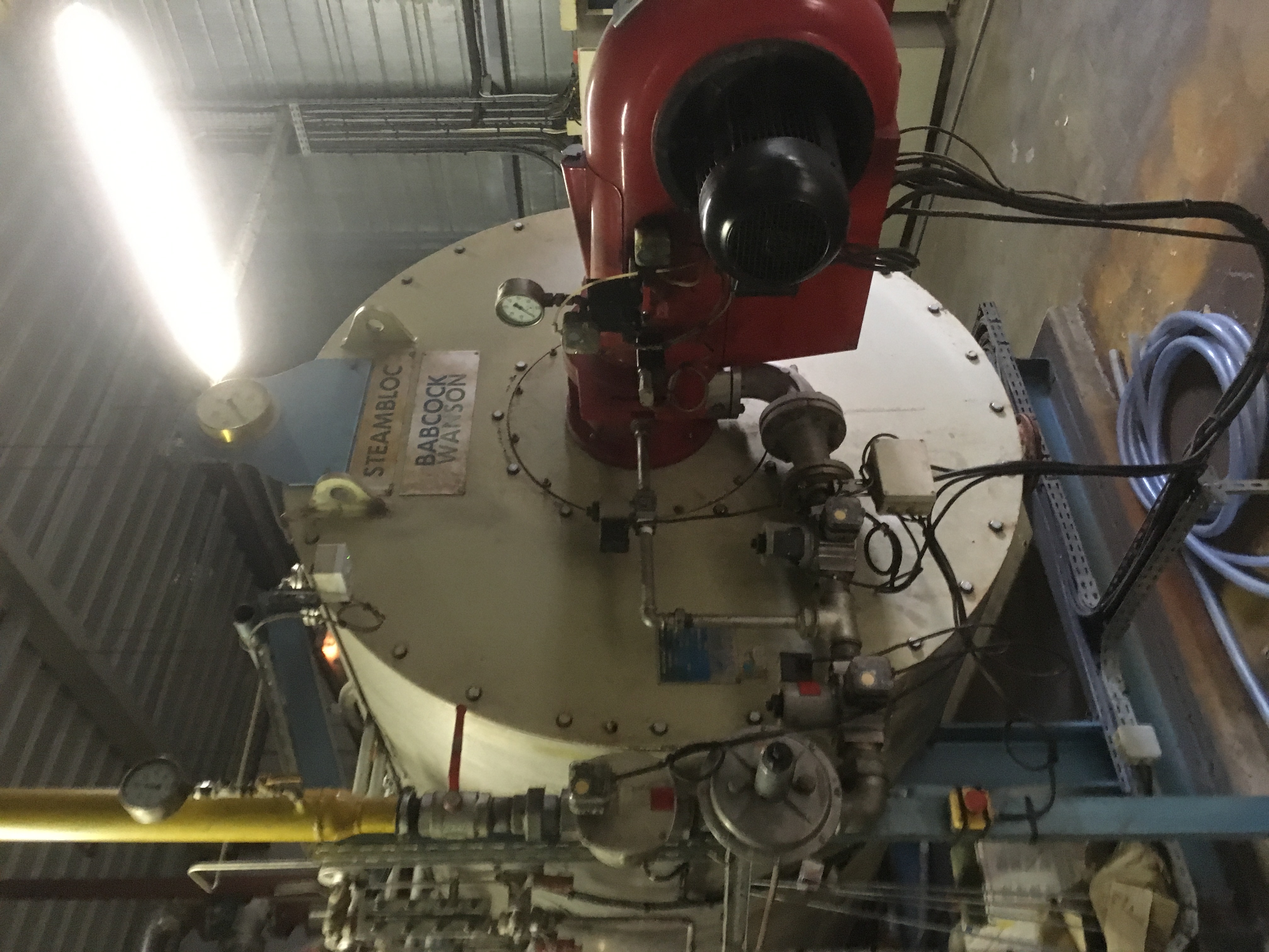 Chaudiere Vapeur Babcock Wanson 3000 KgVp/h - 15 bar - 1996
