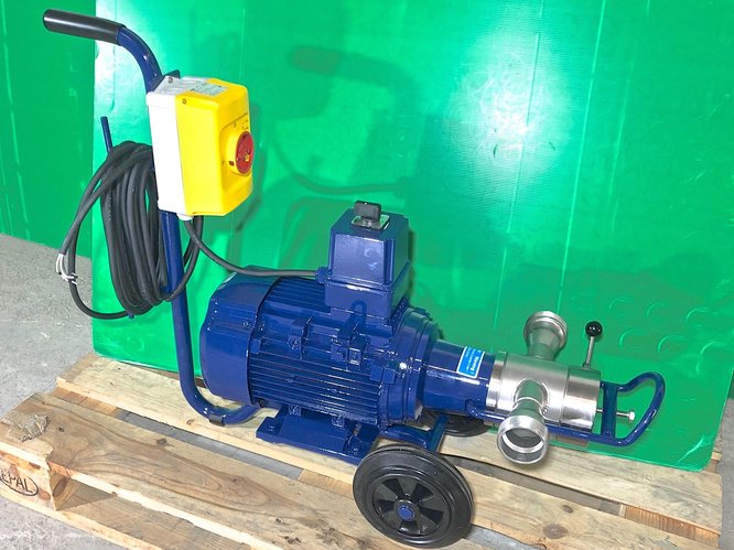 80/160 hl/h pompe à impulseur avec bypass 2 vitesses