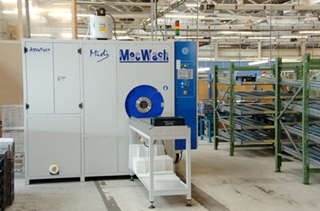 ECOBOME INDUSTRIE - EQUIPEMENT DE DEGRAISSAGE LESSIVIELLE EN MONOCHAMBRE MECWASH