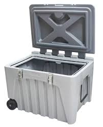 DENIOS - Box de stockage et de transport à roulettes