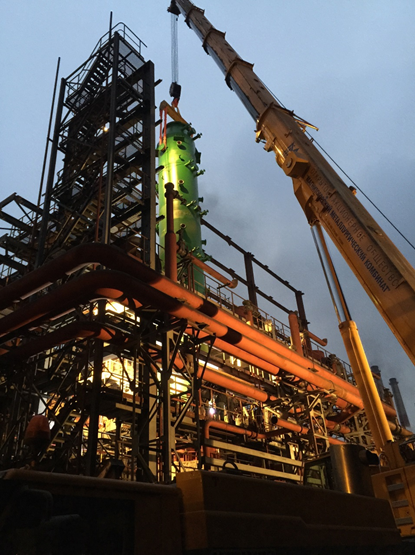 NEXSON GROUP - Echangeur spiralé Type 2 - Application Bi-phasique - Colonne