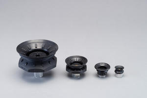 SAPELEM - COMPOSANTS ROBOTIQUES - VENTOUSE ANTI GLISSE DIA.60 1,5 SOUFFLETS EPDM JAUNE RACCORD F1/4