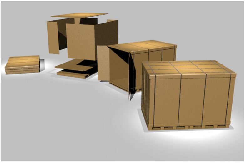 SOFRAPACK - CAISSE PALETTE SUR-MESURE