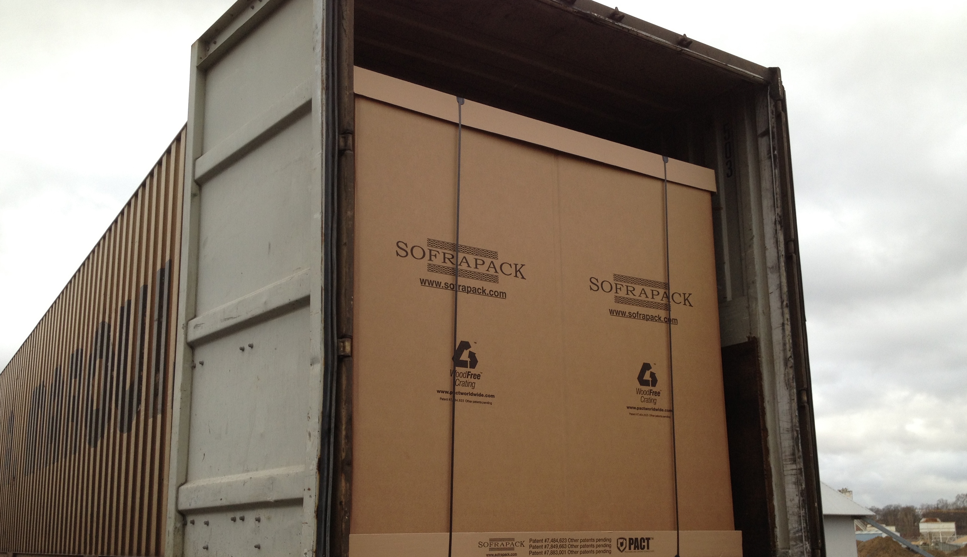SOFRAPACK - Caisse palette transport maritime