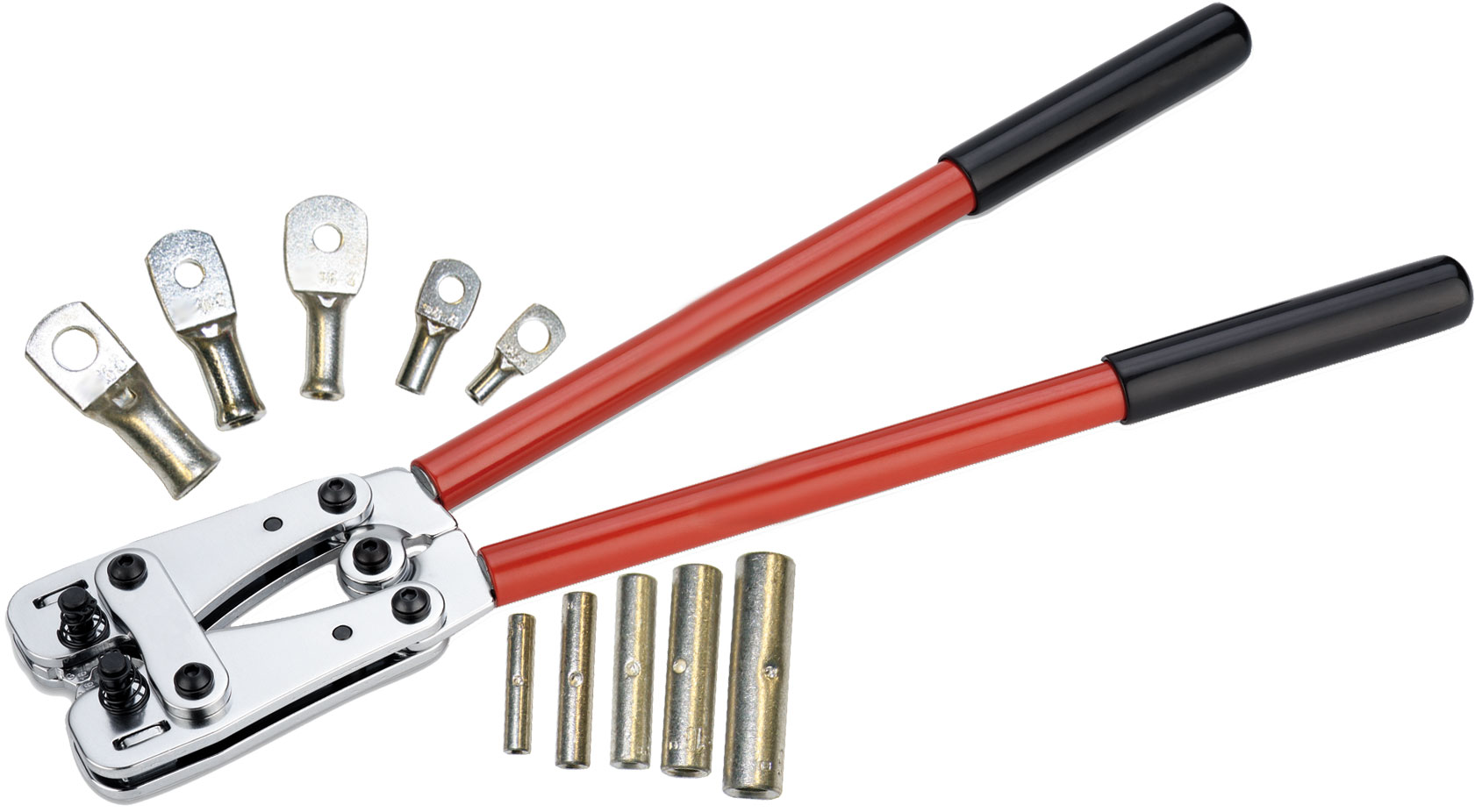 BTC PE - Pince à sertissage Hexagonal NF pour cosses de 6 à 120mm²