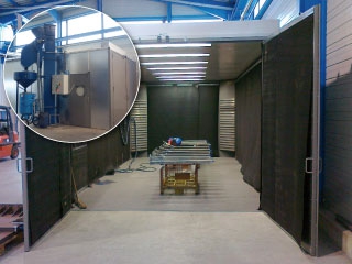 WALUSA INGENIERIE - Cabine de sablage