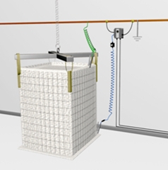 ADF SYSTEMES - ER FIBC II - Système actif de mise à la terre pour conteneur type C